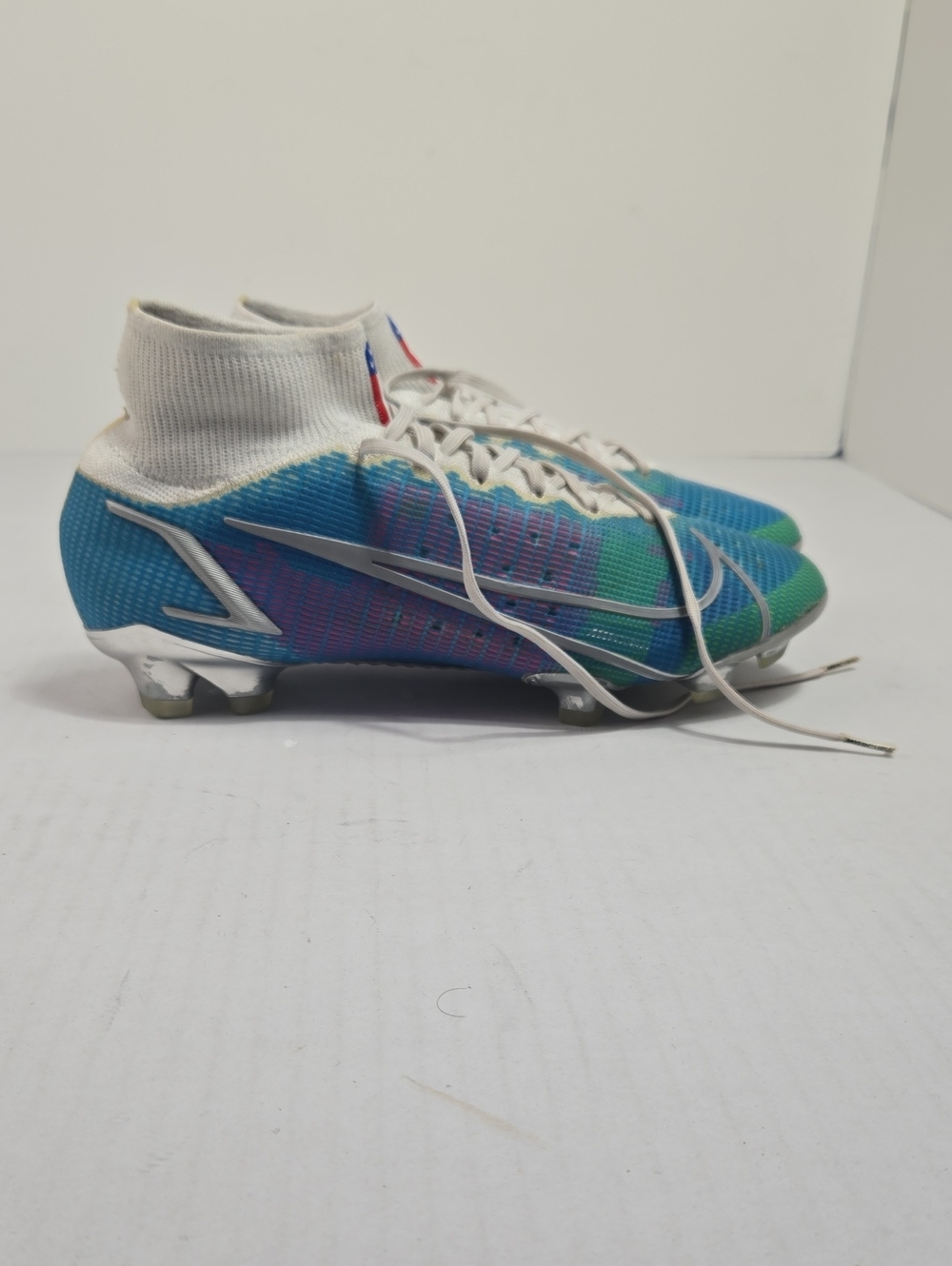 nike mercurial superfly 8 elite Men's Sz 8 DDO317-110 Made In Bosnia Rare Cleats